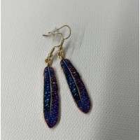 Feather Metal Earrings